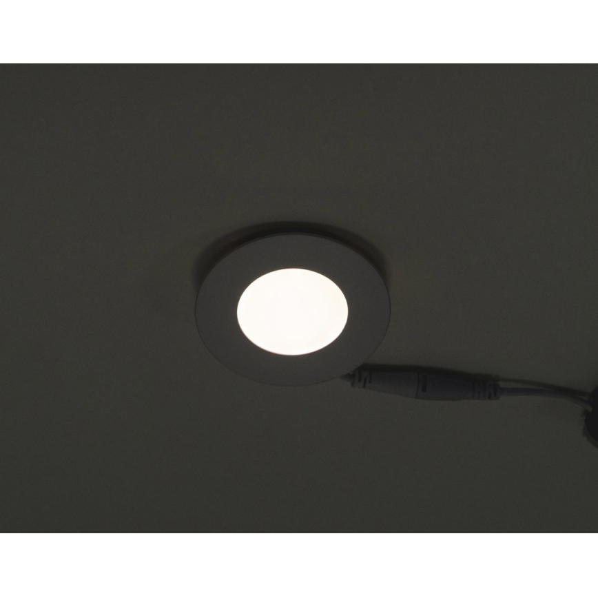 Infälld LED-belysning  GERD LED/3W/230V 3,000K