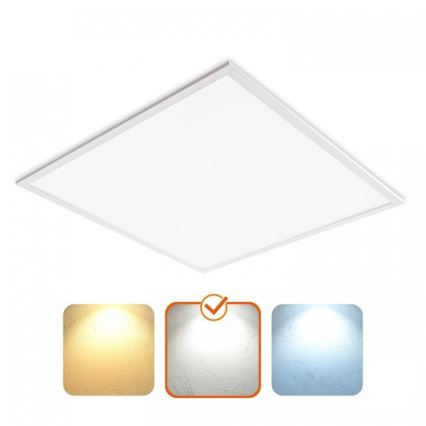 Infälld LED-panel för undertak DAVRO LED/40W/230V 4000K 62x62 cm vit