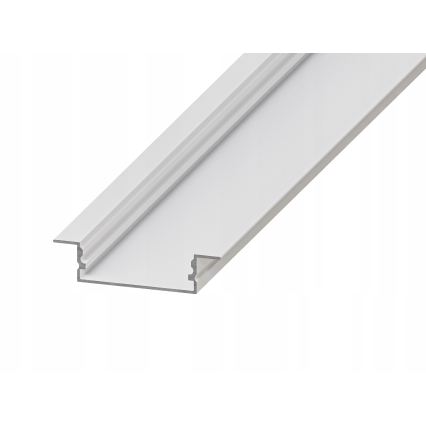 Infälld profil för LED-remsor 1 m, vit