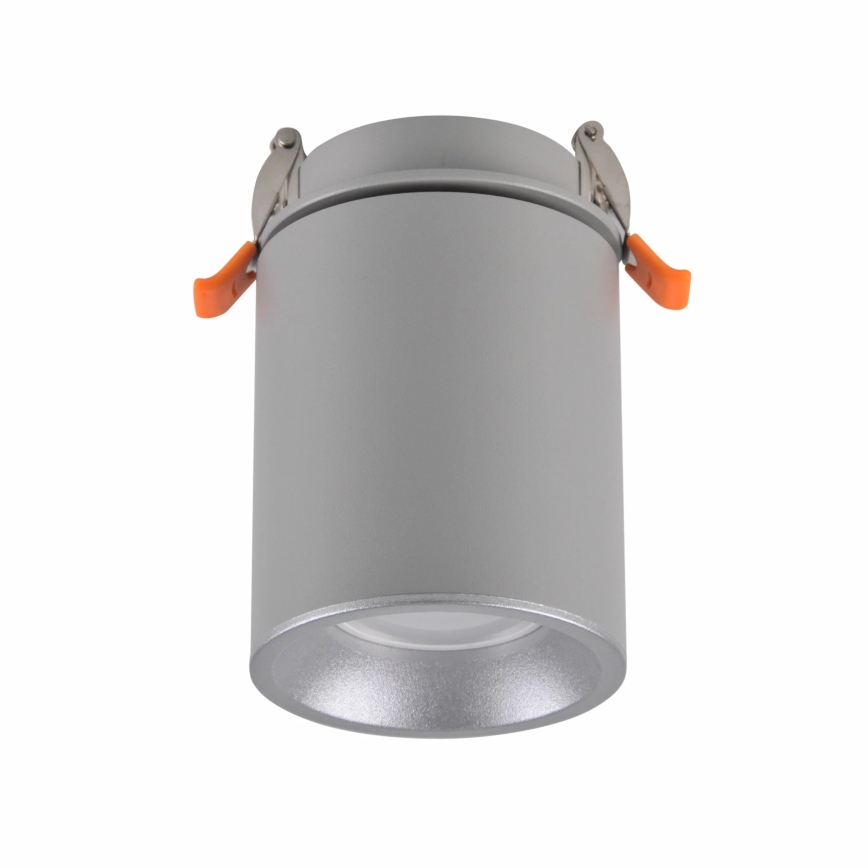 Infälld spotlight HARON 1xGU10/10W/230V grå