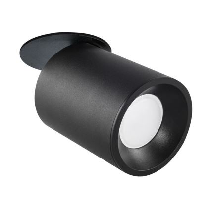 Infälld spotlight HARON 1xGU10/10W/230V svart