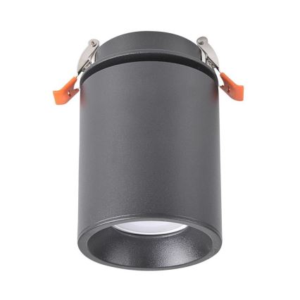 Infälld spotlight HARON 1xGU10/10W/230V svart