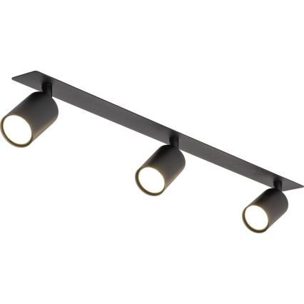 Infälld spotlight NEX 3xGU10/10W/230V svart