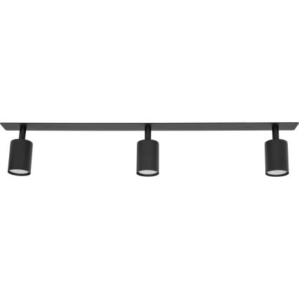 Infälld spotlight NEX 3xGU10/10W/230V svart