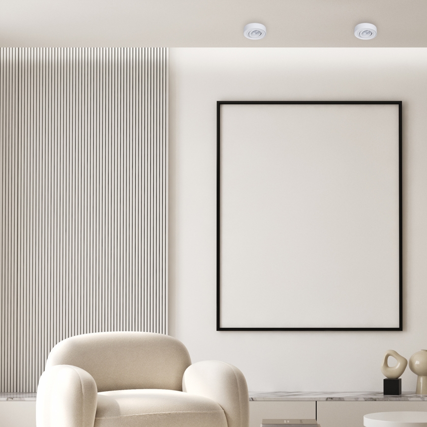 Infälld spotlight NUSA 1xGU5,3/MR16/50W/12V rund vit