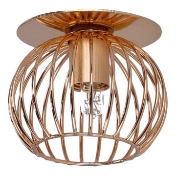 Infälld spotlight SK 93 1xG9/40W/230V guld