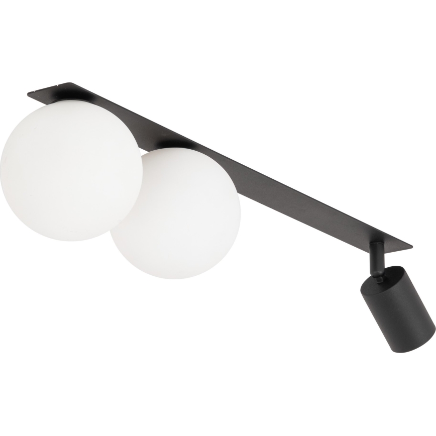 Infälld spotlight VOX 2xG9/8W/230V + 1xGU10/10W svart