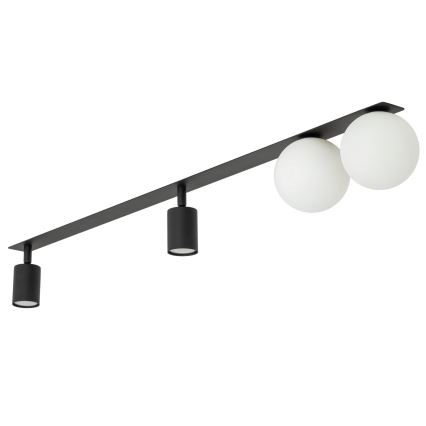 Infälld spotlight VOX 2xG9/8W/230V + 2xGU10/10W svart