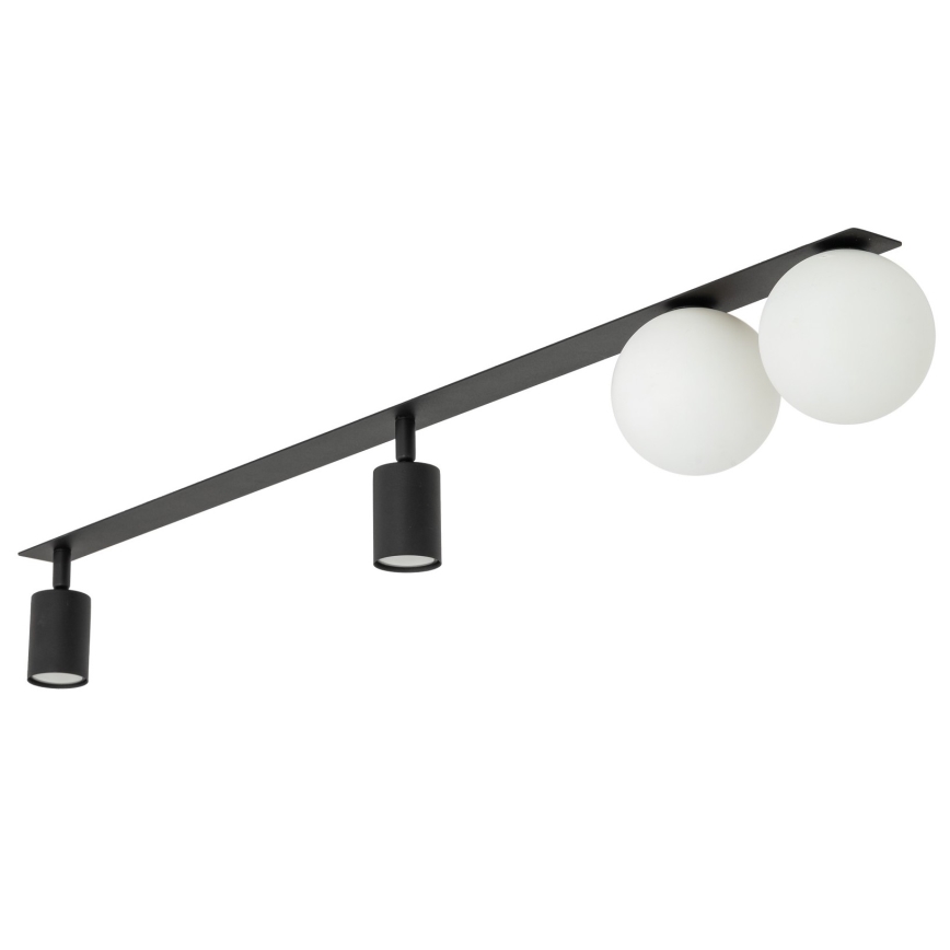 Infälld spotlight VOX 2xG9/8W/230V + 2xGU10/10W svart