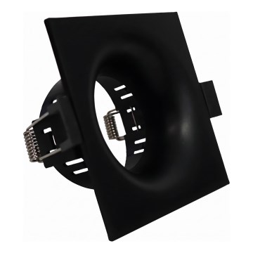 Infällningsram för infälld takarmatur GU10 8,6x8,6 cm svart