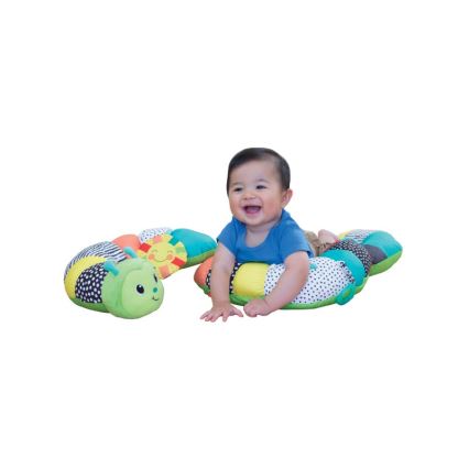 Infantino - Barn tummy time pillow 2i1 larv