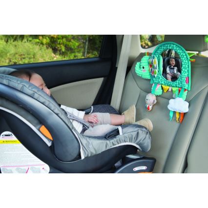 Infantino - Hanging toy med activities och spegel elefant