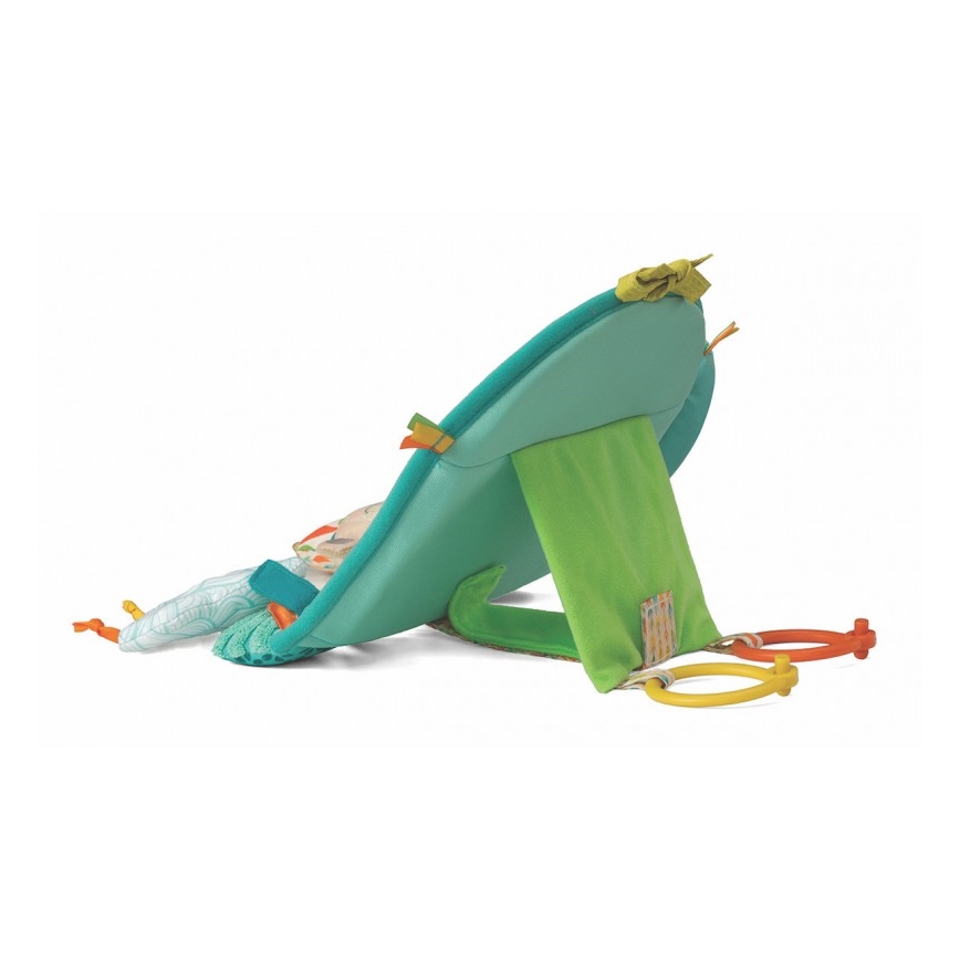 Infantino - Hanging toy med activities och spegel elefant