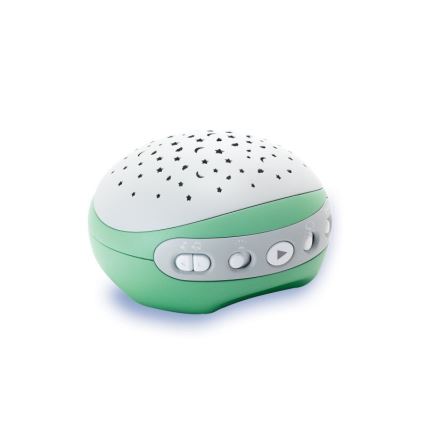 Infantino - Spjälsäng mobil med melody 3i1 3xAA grön