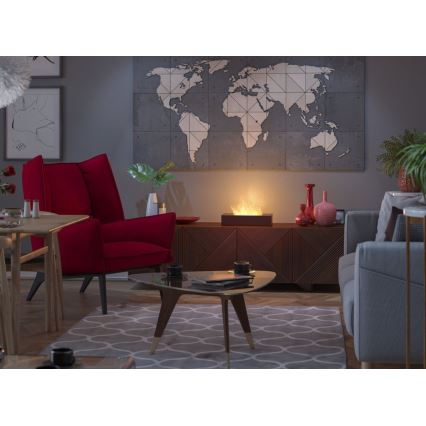 InFire - BIO eldstad 8x50 cm 3kW svart