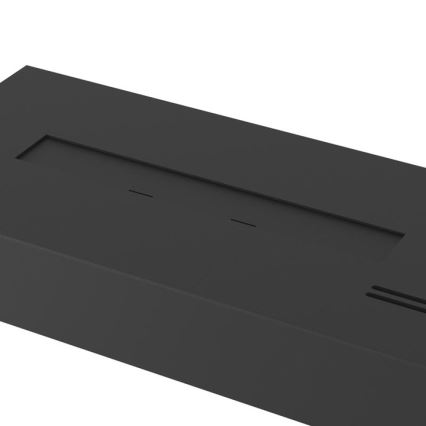 InFire - BIO eldstad 8x50 cm 3kW svart