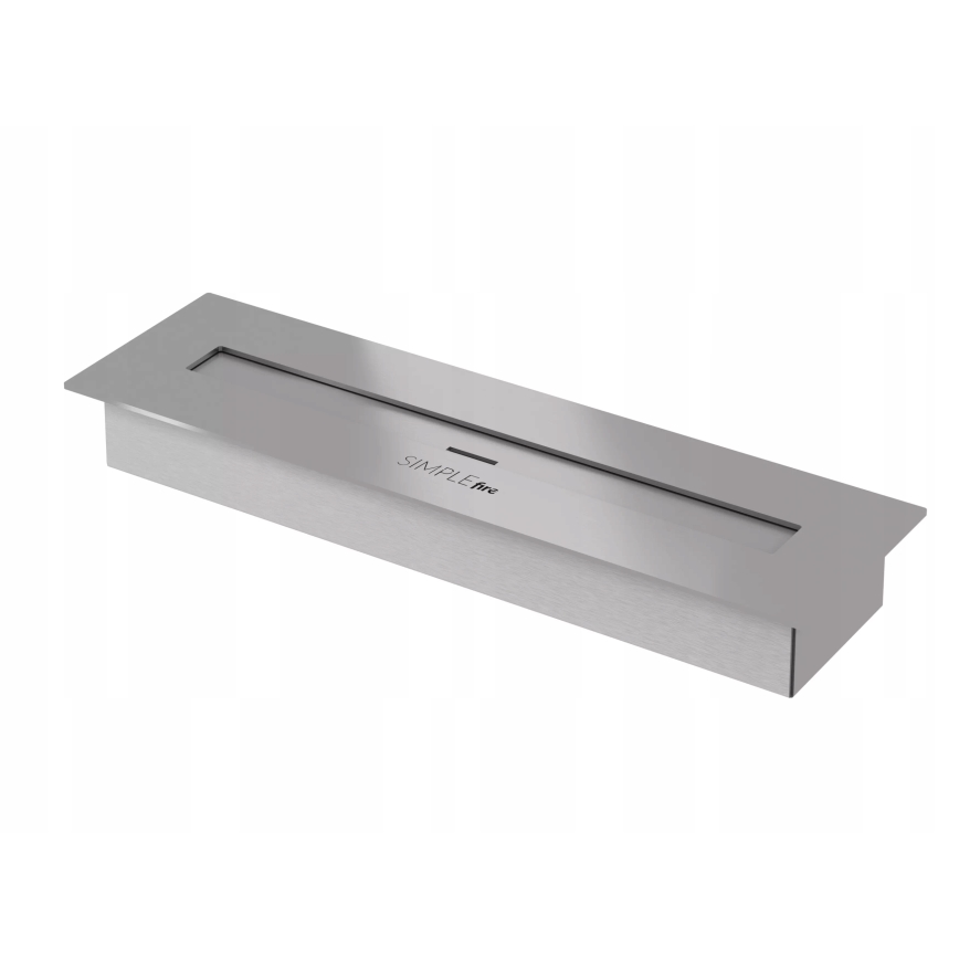 InFire - BIO-eldstad 8x60 cm 3 kW svart