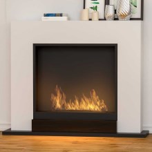 InFire - BIO fireplace 100x120 cm 3,5kW vit