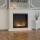 InFire - BIO fireplace 115x100 cm 3kW vit