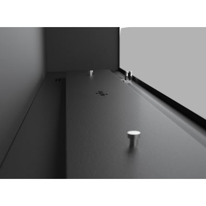 InFire - BIO fireplace 115x100 cm 3kW vit