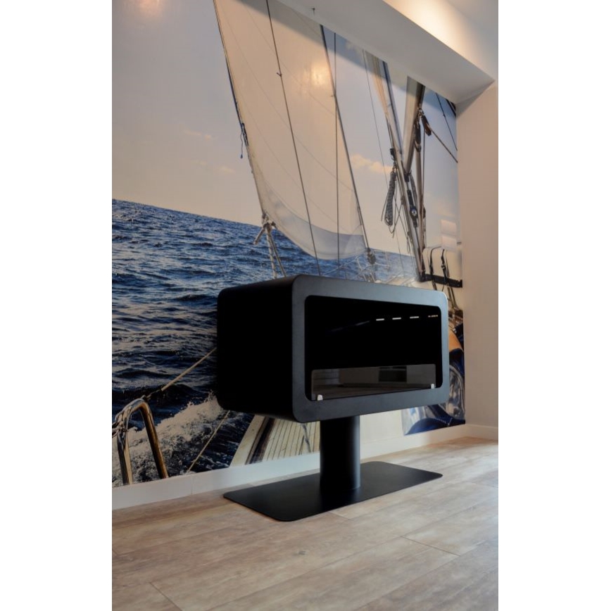 InFire - BIO fireplace 82,5x74,3 cm 3kW svart