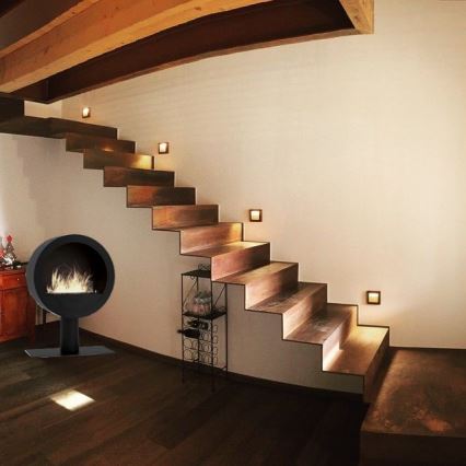 InFire - BIO fireplace diameter 70 cm 3kW svart