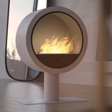 InFire - BIO fireplace diameter 72,5 cm 3kW vit
