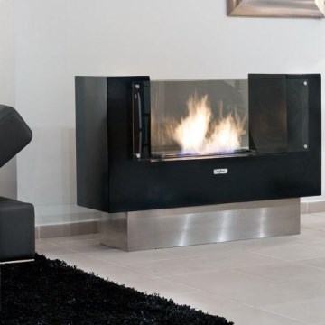 InFire - BIO-kamin 110x75 cm 3 kW dubbelriktad