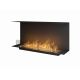 InFire - Built-in BIO fireplace 100x45 cm 3kW svart