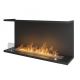 InFire - Built-in BIO fireplace 100x50 cm 3kW svart