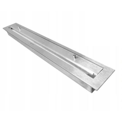 InFire - Built-in BIO fireplace 120x50 cm 3kW bifacial