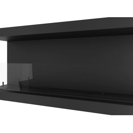 InFire - Built-in BIO fireplace 120x50 cm 5kW svart
