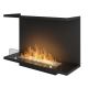 InFire - Built-in BIO fireplace 80x45 cm 3kW svart