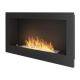 InFire - Built-in BIO fireplace 90x50 cm 3kW svart