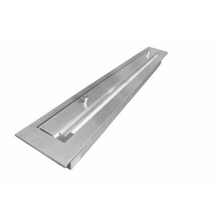 InFire - Corner BIO fireplace 100x50 cm 3kW bifacial