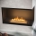 InFire - Corner BIO fireplace 80x45 cm 3,5kW svart