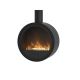 InFire - Hanging BIO fireplace diameter 70 cm 3kW svart