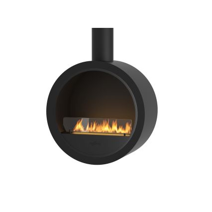 InFire - Hanging BIO fireplace diameter 70 cm 3kW svart