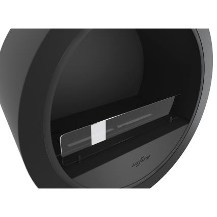 InFire - Hanging BIO fireplace diameter 70 cm 3kW svart