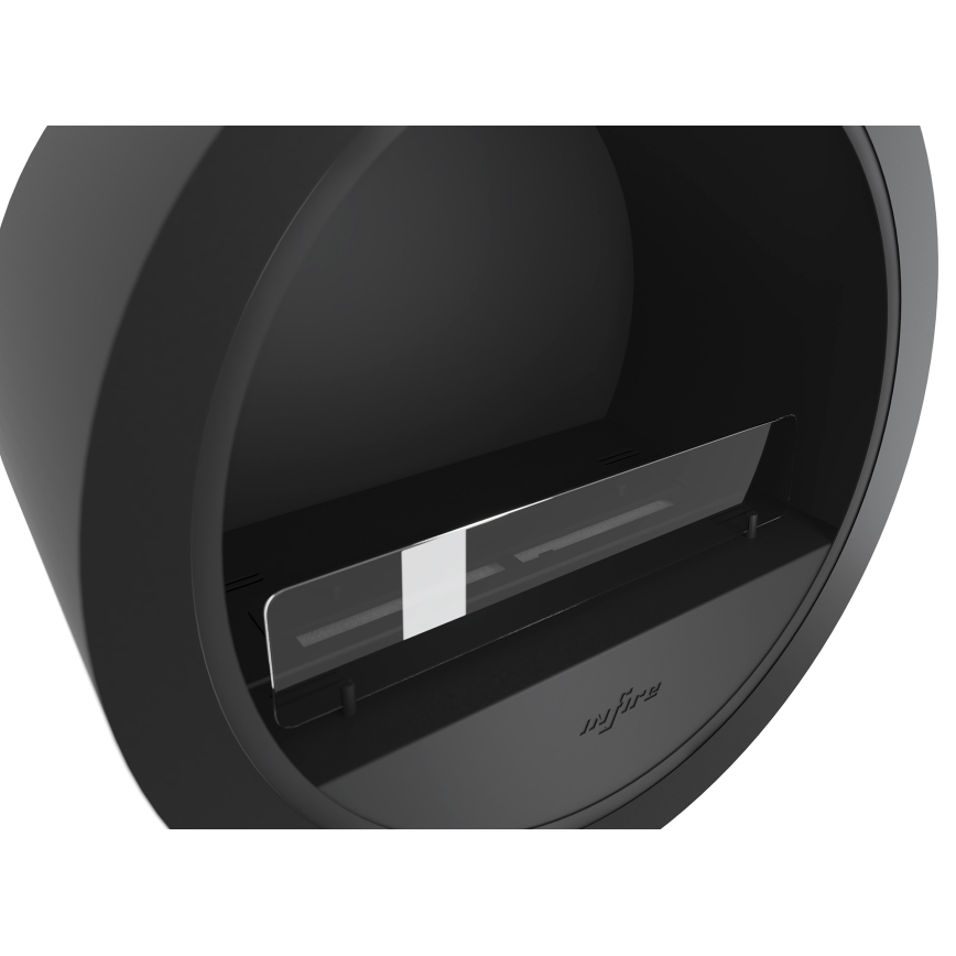 InFire - Hanging BIO fireplace diameter 70 cm 3kW svart