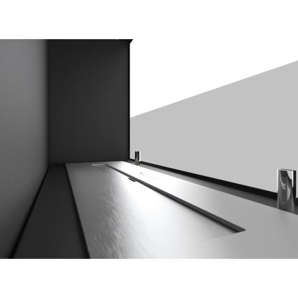 InFire - Hörn BIO eldstad 45x60 cm 3kW svart