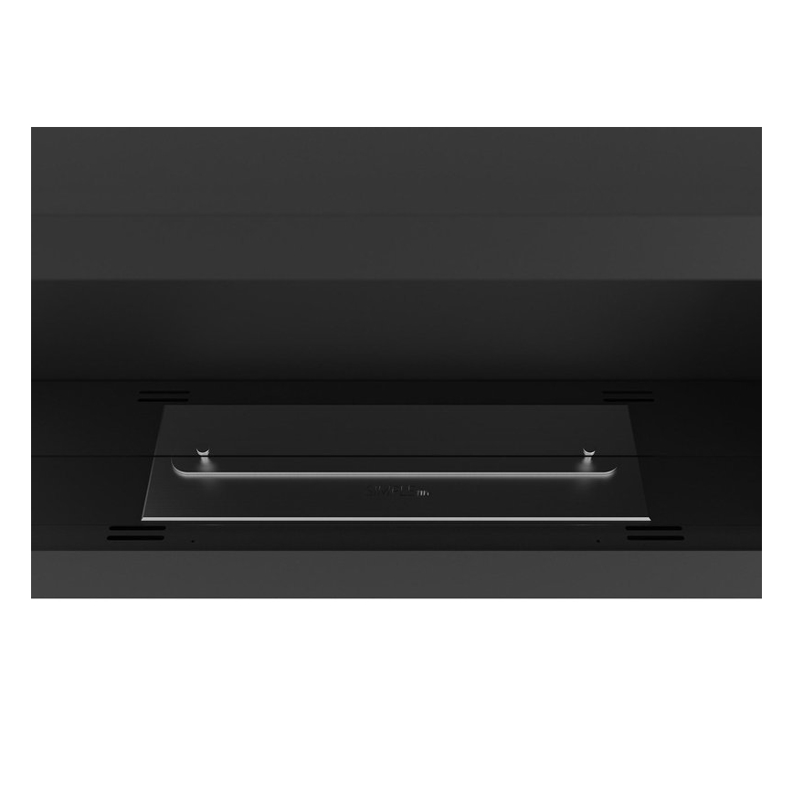 InFire - Hörn BIO eldstad 45x90 cm 3kW svart