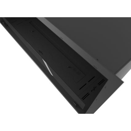 InFire - Inbyggd BIO eldstad 49,4x104,4 cm 6kW svart