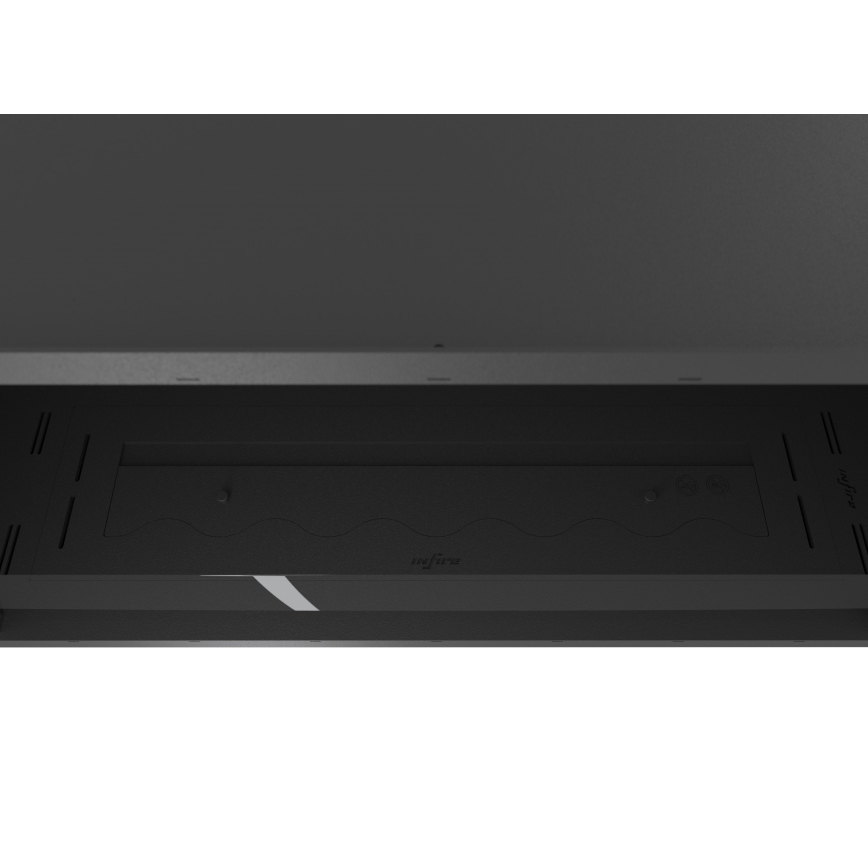 InFire - Inbyggd BIO eldstad 49,4x104,4 cm 6kW svart