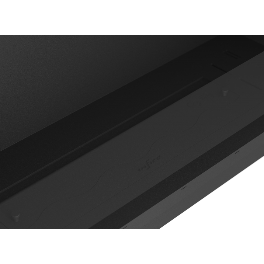 InFire - Inbyggd BIO eldstad 49,4x84,4 cm 3,5kW svart