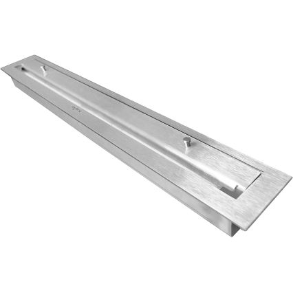 InFire - Inbyggd BIO eldstad 49x120 cm 3kW svart