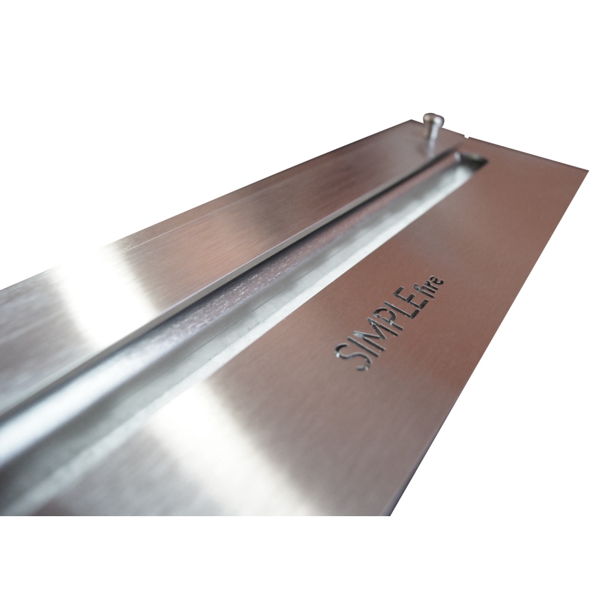 InFire - Inbyggd BIO-eldstad 49x60 cm 3kW svart