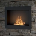 InFire - Inbyggd BIO-eldstad 49x60 cm 3kW svart