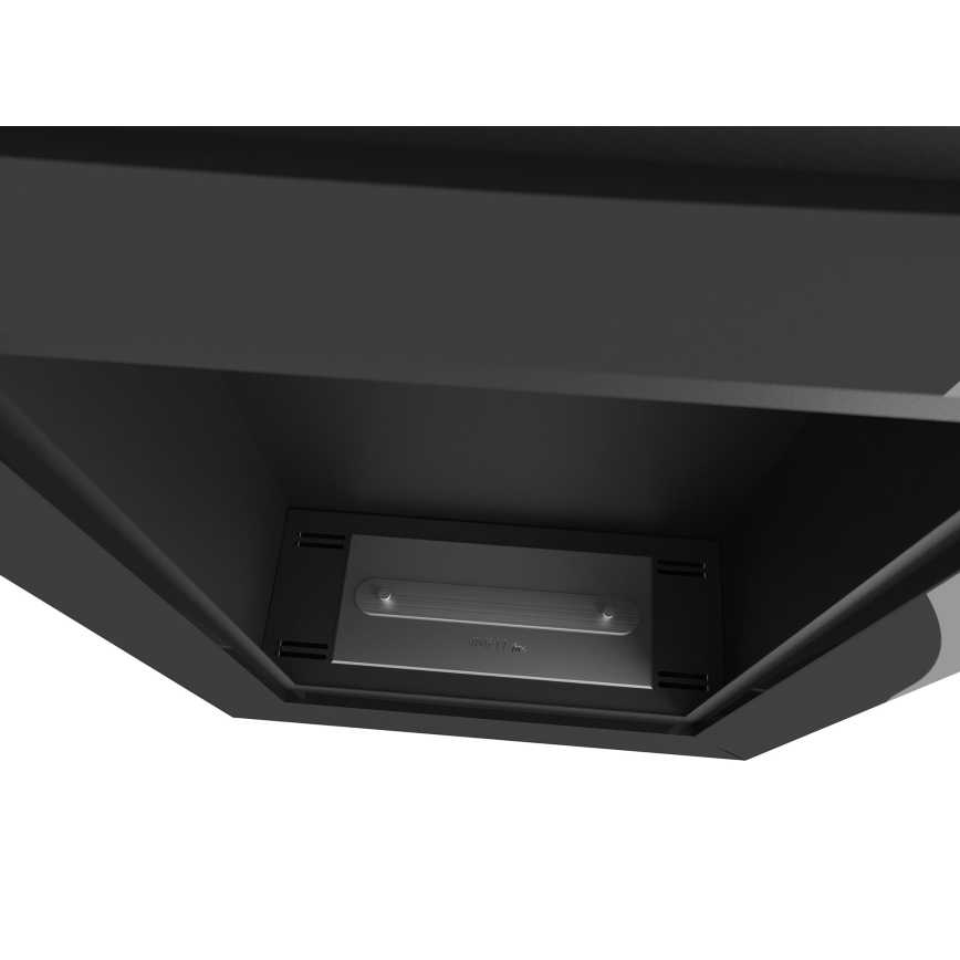 InFire - Inbyggd BIO-eldstad 79x55 cm 3kW svart