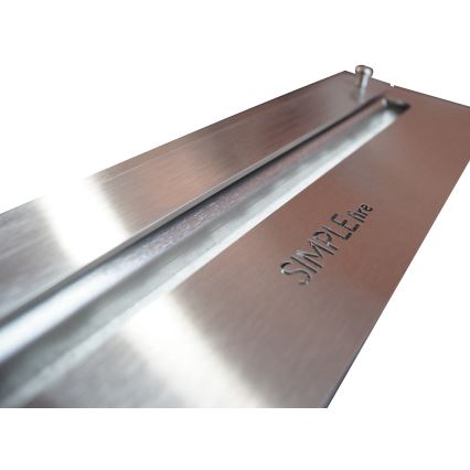 InFire - Inbyggd BIO-eldstad 79x55 cm 3kW svart